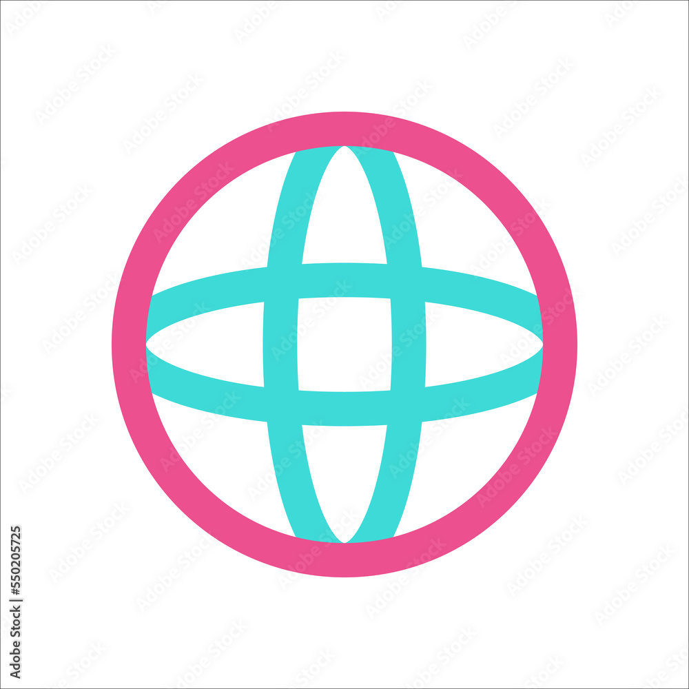 Browser Icon Two Tone Color Browser Icon Two Tone Color