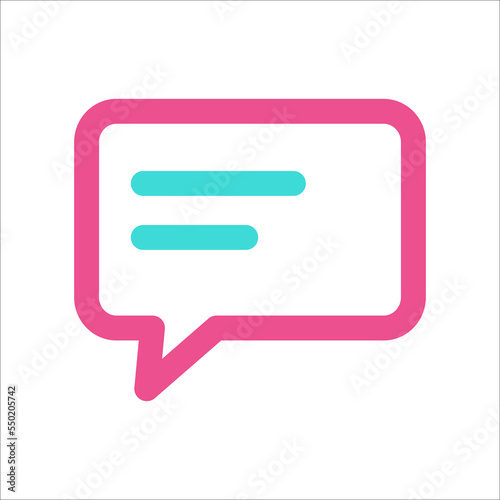 Chat Review Icon Two Tone Color Free Download Chat Review Icon Two Tone Color - GFXLoad