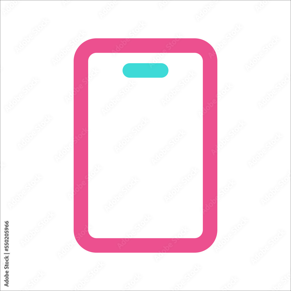 Smartphone Icon Two TOne Color Smartphone Icon Two TOne Color