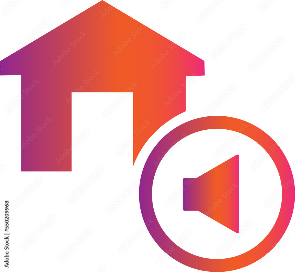 sound home icon
sound home icon