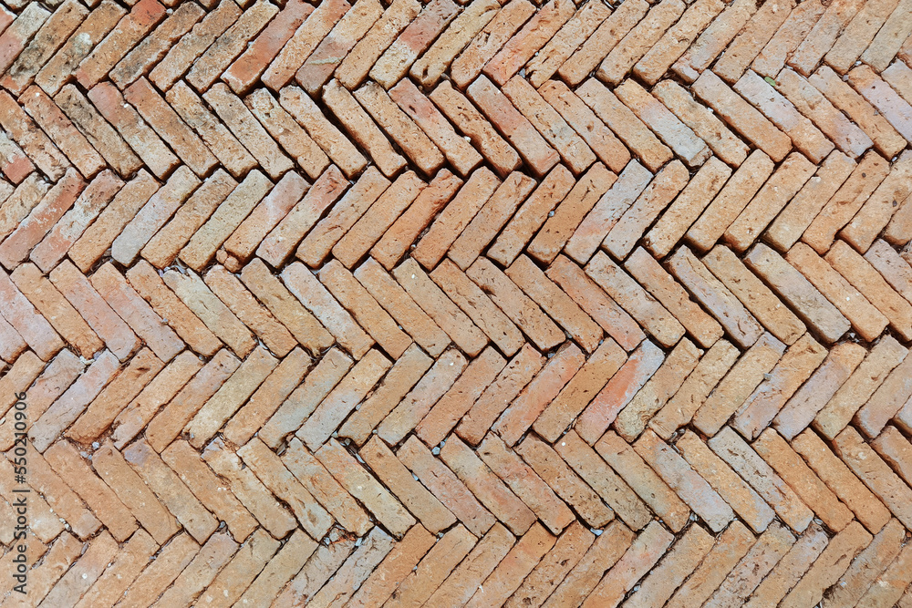 Old brown brick street floor texture background Old brown brick street floor texture background