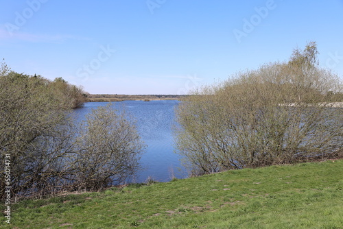 Blick auf die Thülsfelder Talsperre im Oldenburger Münsterland photo