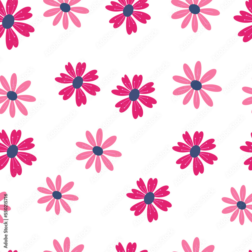 Seamless floral vector pattern. Perfect for modern wallpaper, fabric, home decor, and wrapping projects. Seamless floral vector pattern. Perfect for modern wallpaper, fabric, home decor, and wrapping projects.
