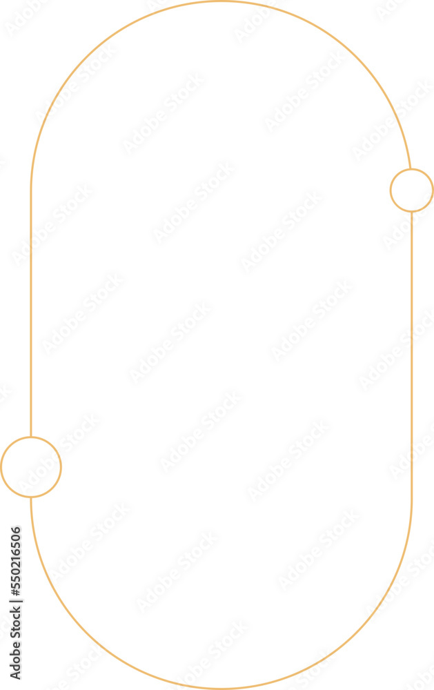 Abstract monoline element Abstract monoline element