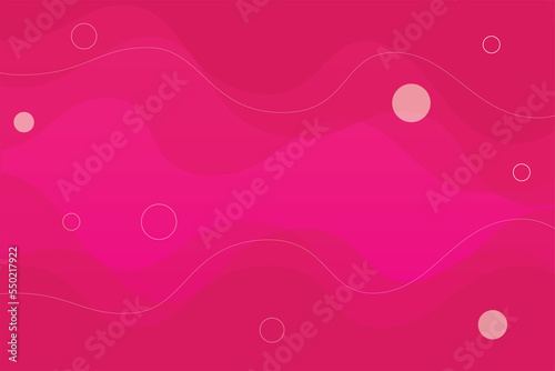 pink wave background template
