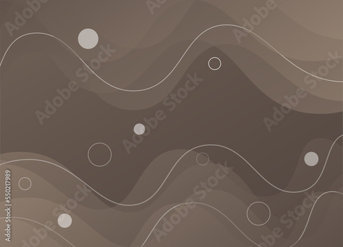 brown wave background template