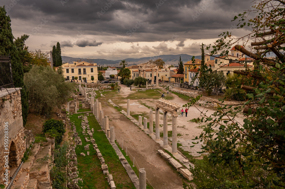 Ruins in Athens