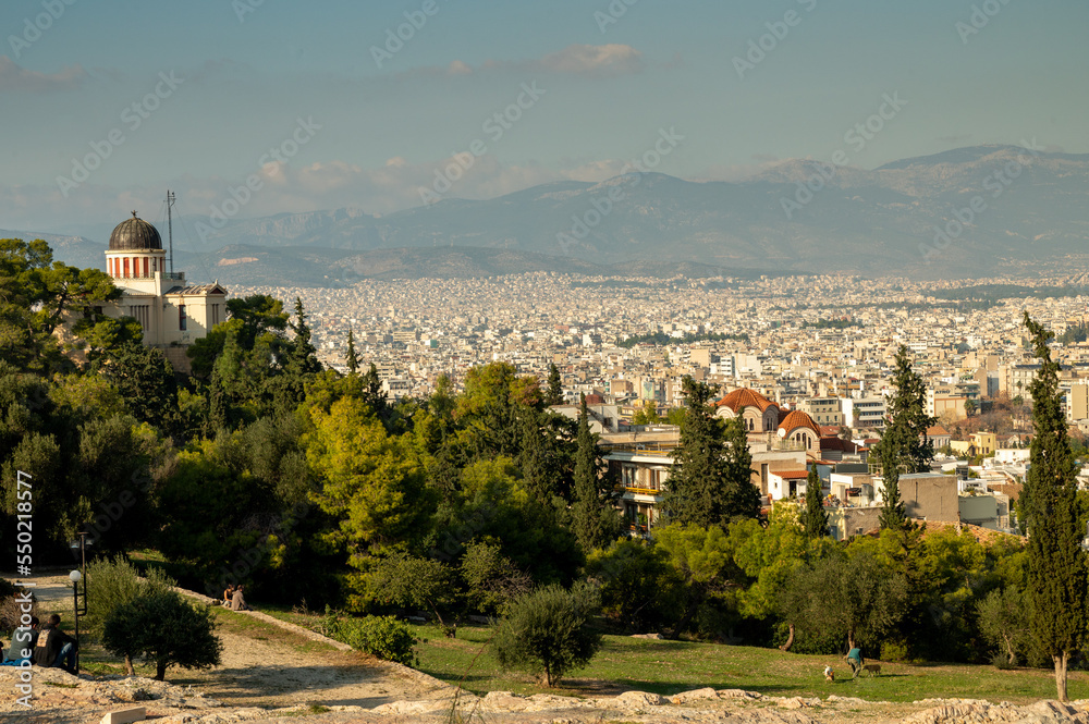 A view over Athens
