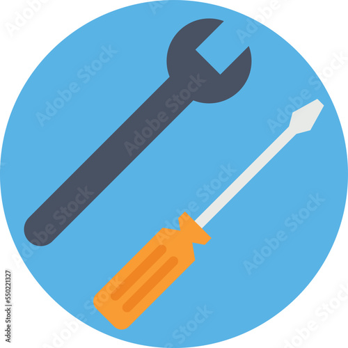 Repairing Tools Vector Icon
