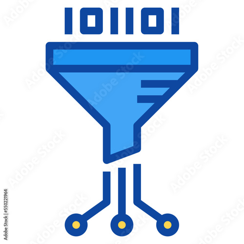 filter two tone icon