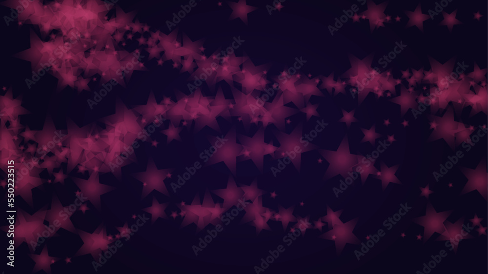 Vector Magical Glowing Background with Silver and Purple Falling Stars on Black. Christmass and New Year Poster. Glittery Confetti Frame. Sparkle Star Night Banner Design. Vector Magical Glowing Background with Silver and Purple Falling Stars on Black. Christmass and New Year Poster. Glittery Confetti Frame. Sparkle Star Night Banner Design.