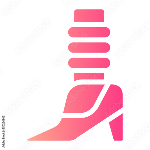 leg warmer gradient icon