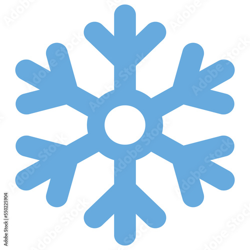 PNG. Snowflake isolated on transparent background. Winter pattern snow ornament PNG design for Christmas