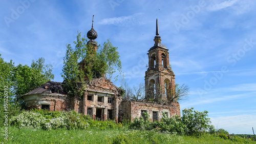 the old abandoned Orthodox church © ork_0013