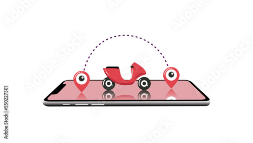 delivery service mobile app