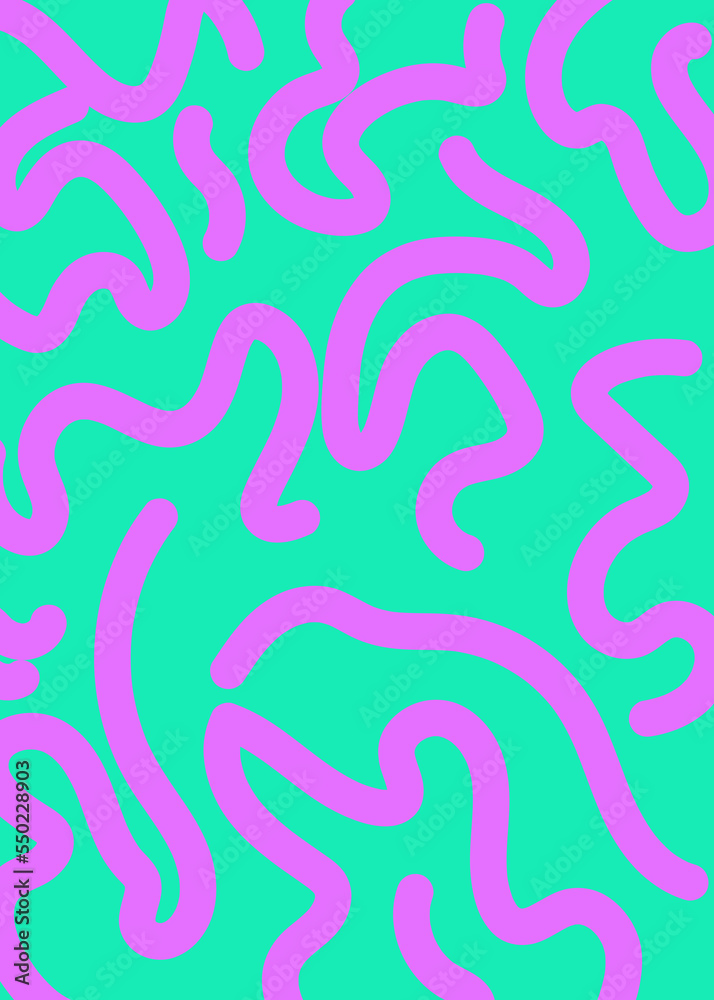Squiggle Doodle Abstract Background Squiggle Doodle Abstract Background