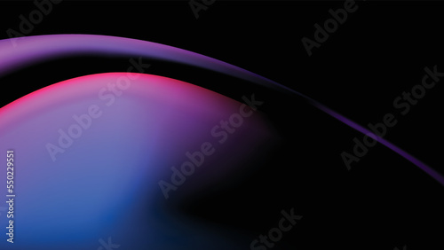 purple aurora background on black base