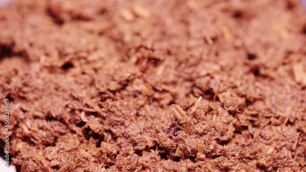 Wet pomace of fermented Ivan tea Wet pomace of fermented Ivan tea