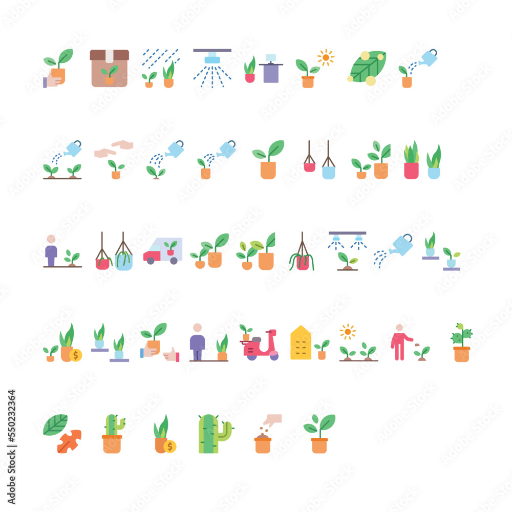Gardening Icons Pack