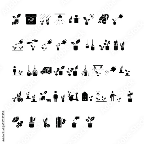 Gardening Icons Pack