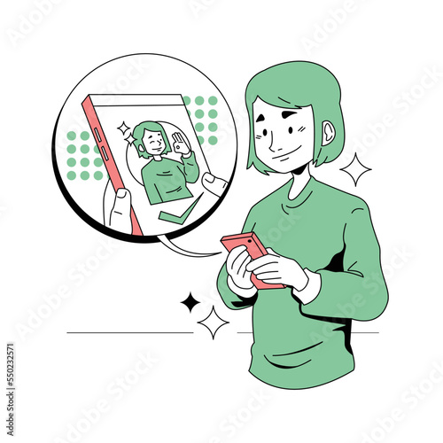 Illustration graphic of Currently Checking Verification. Perfect for banner, social media, etc.