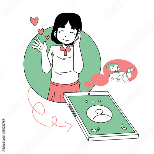 Illustration graphic of Compliments on Service. Perfect for banner, social media, etc.