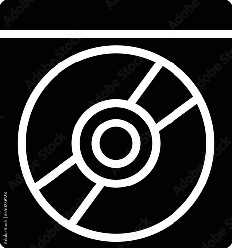 CD disk Vector Icon
