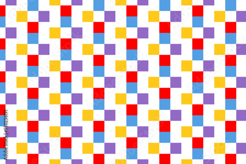 Abstract creative background with repeated shapes