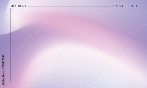 Minimalistic soft gradient background vetor. elegant soft blur texture in pastel colors, colorful mesh gradient background