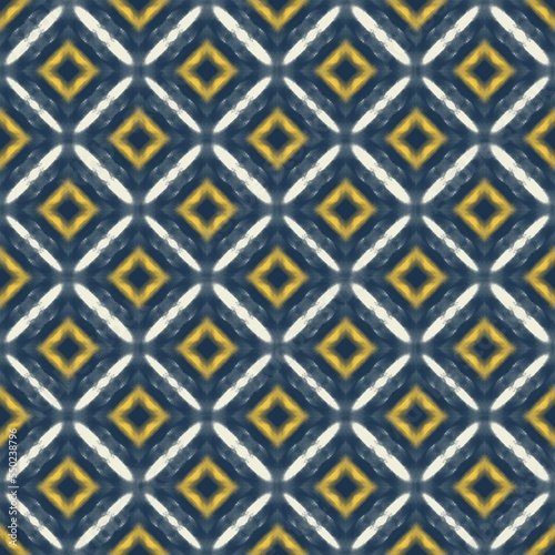 Ethnic abstract ikat art. Seamless pattern in tribal, folk embroidery, and Mexican style. Aztec geometric art ornament print.Design for carpet, wallpaper, clothing, wrapping, fabric, cover, textile