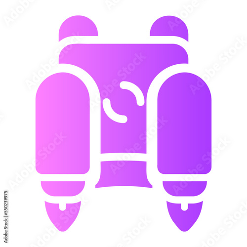jetpack gradient icon