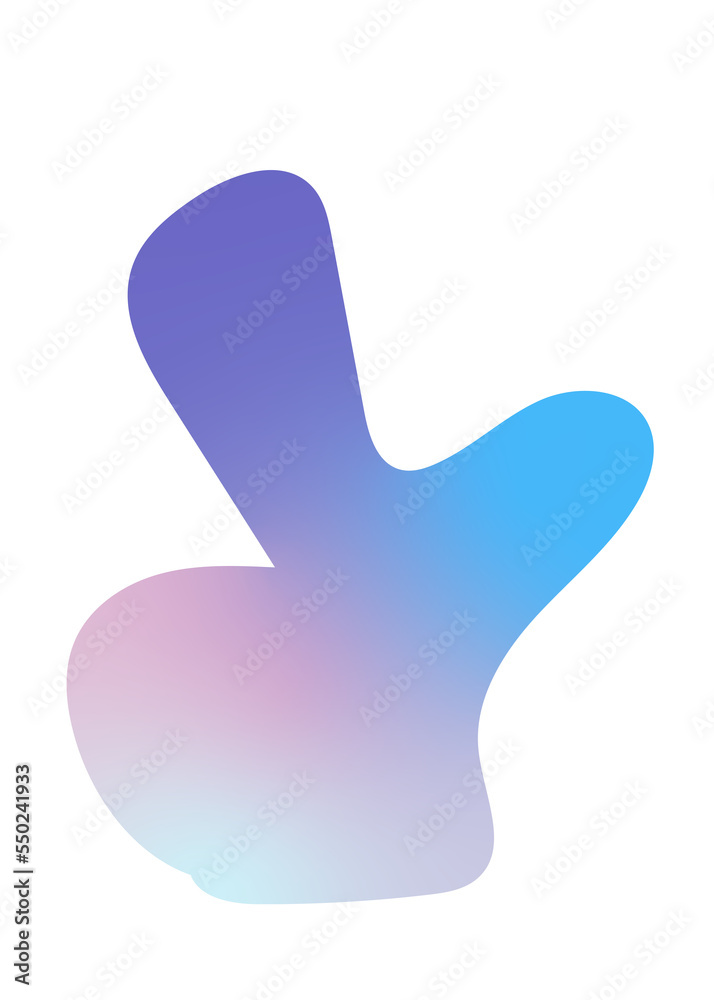 Abstract Shape Gradient Transparent Abstract Shape Gradient Transparent
