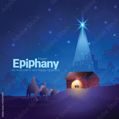 Vector illustration of 3 magic kings bringing gifts to Jesus,(Christian festival) vector.
