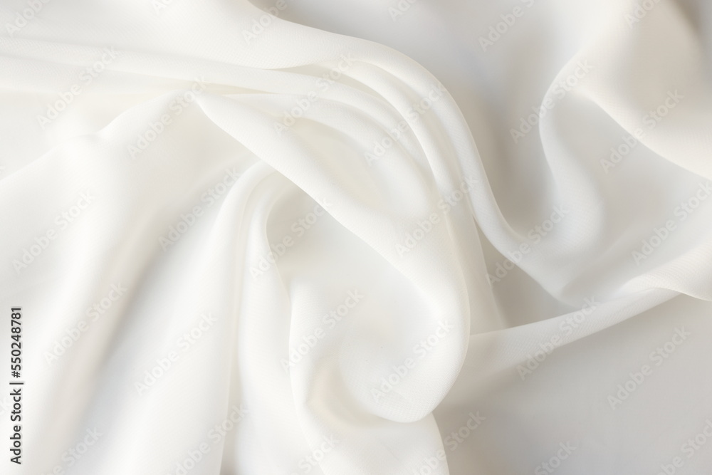 White satin background or design element. White satin background or design element.