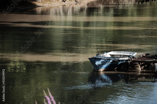 boat on the river