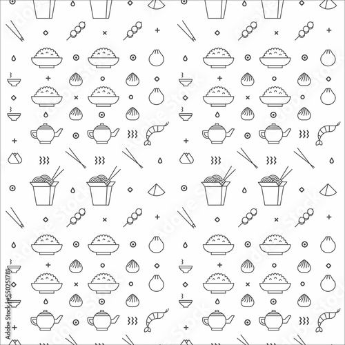 Chinese Food Pattern