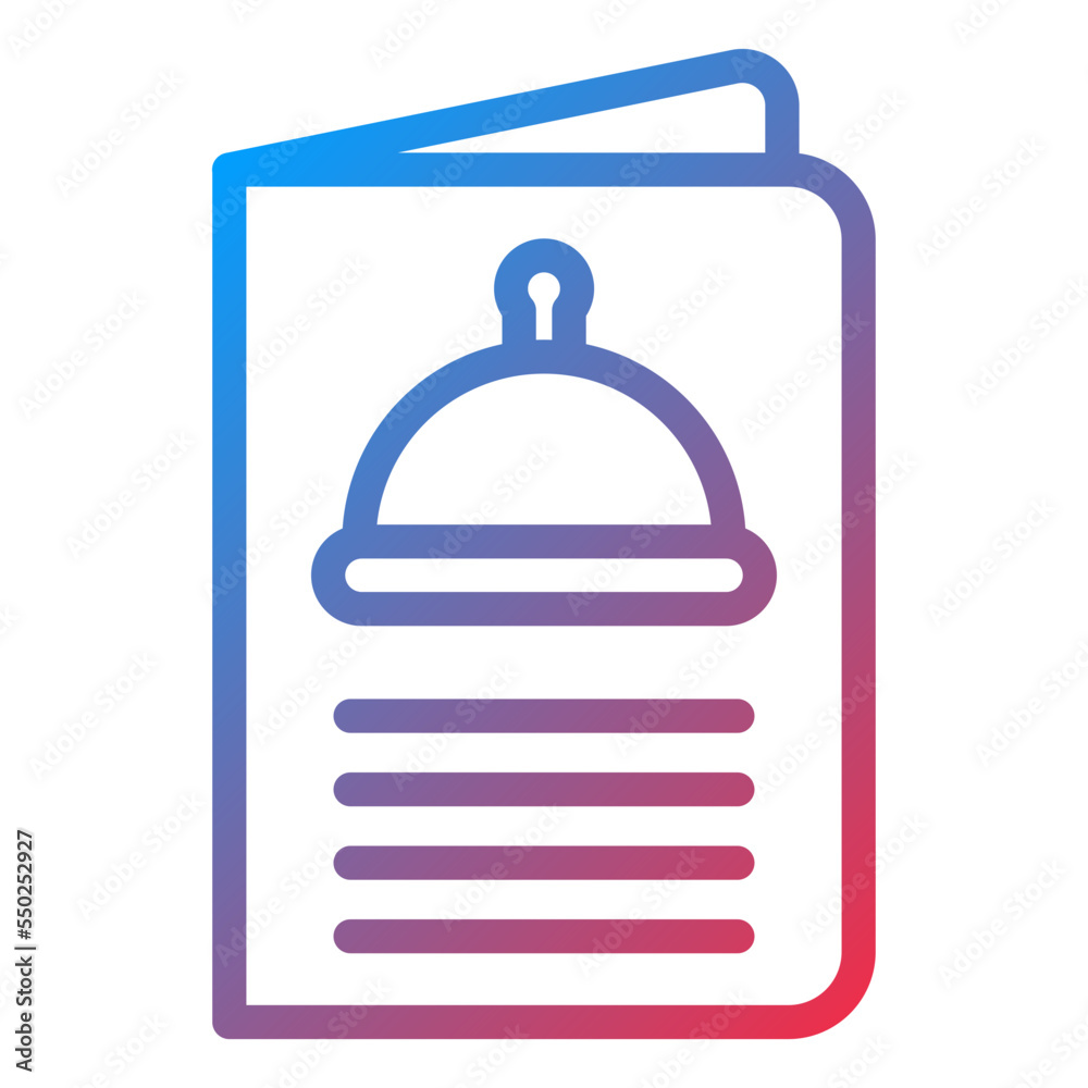 Obraz premium Menu Icon Style