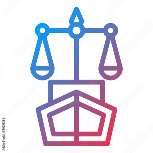 Maritime Law Icon Style