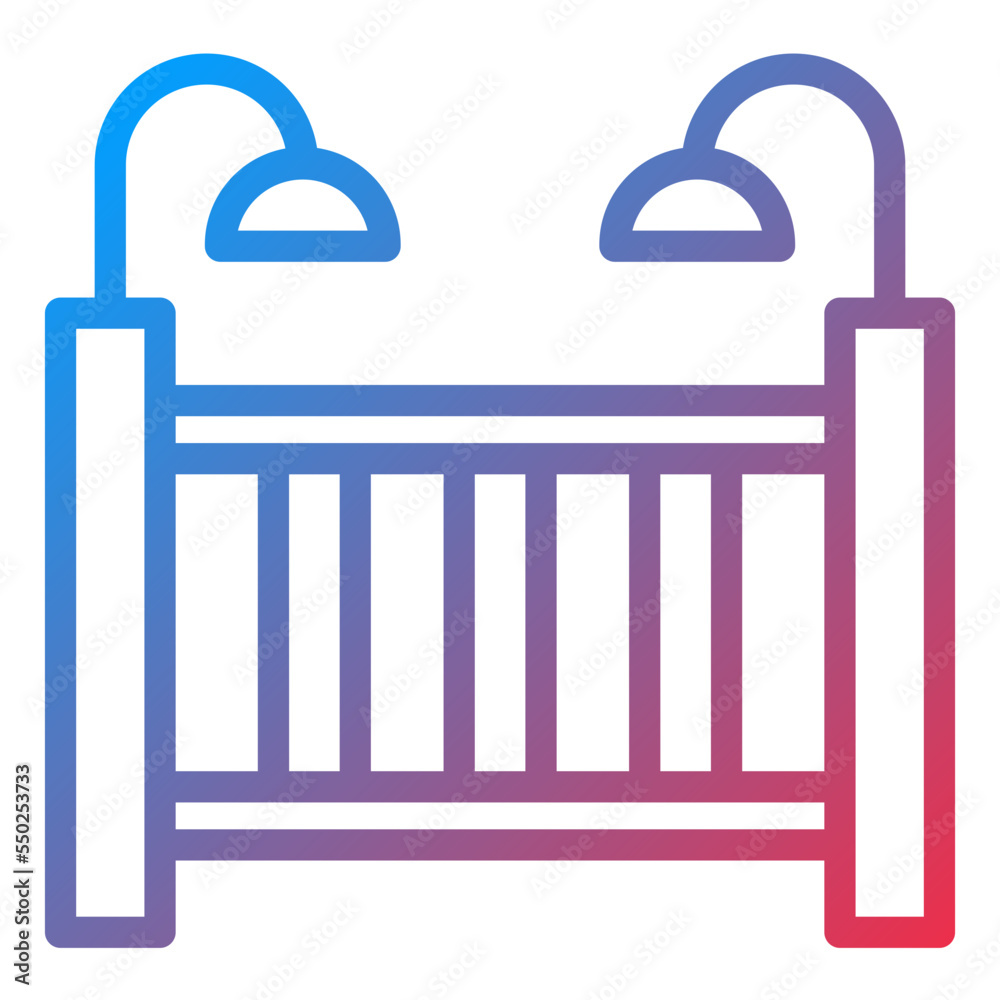 Crib Icon Style Crib Icon Style