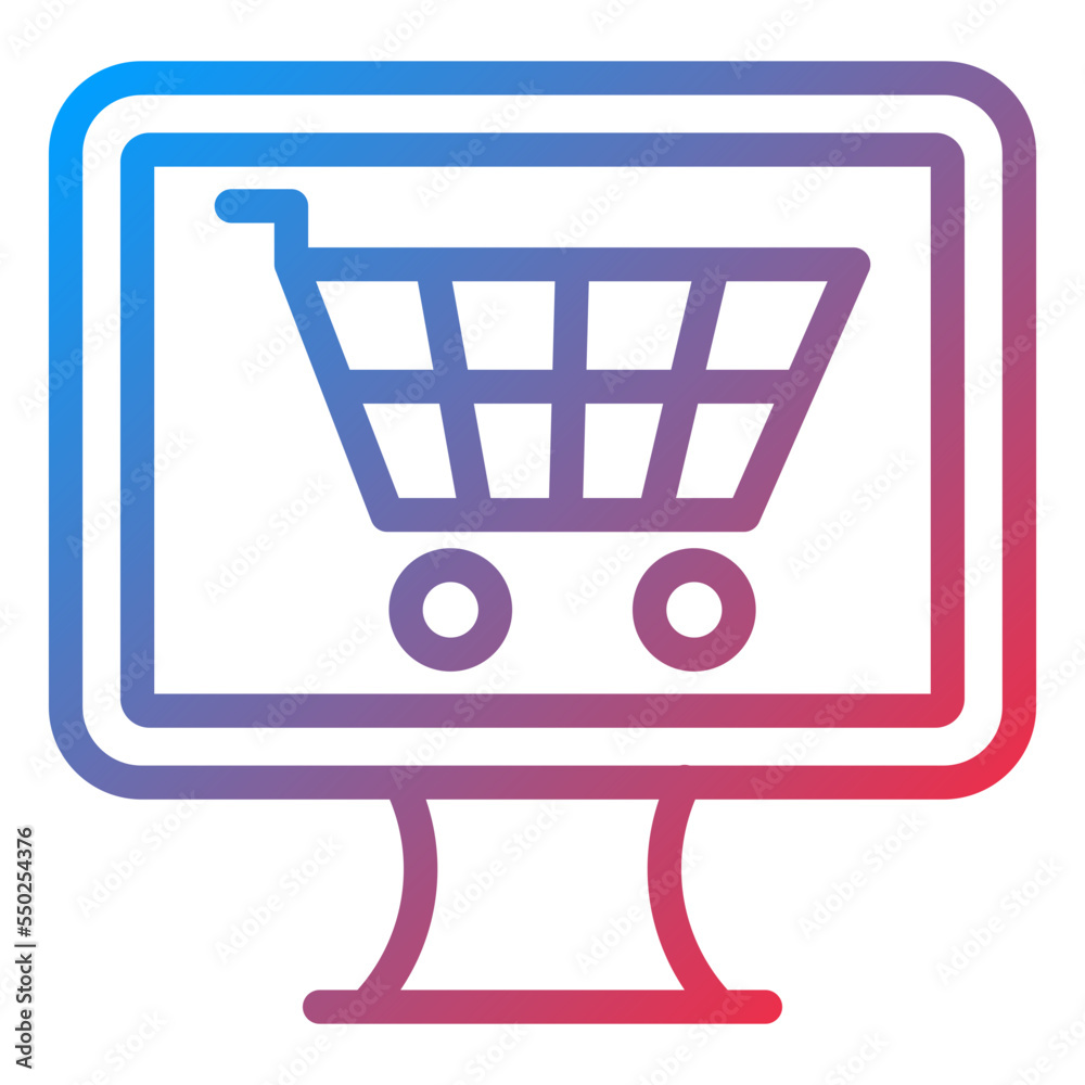 Online Shopping Icon Style Online Shopping Icon Style
