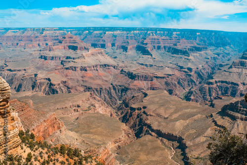 Beautiful landscape of the Grand Canyon of Colorado, in Arizona, United States