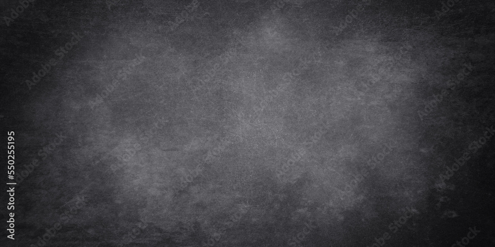 Black chalkboard background with marbled texture