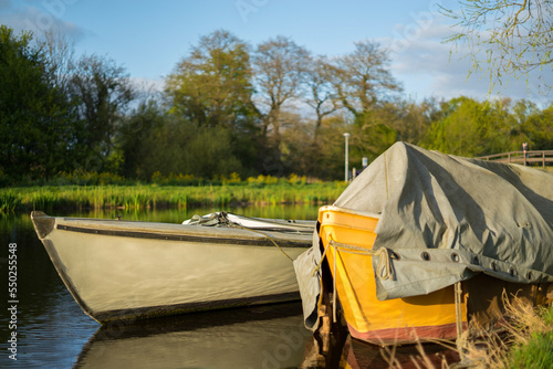 boat on the river