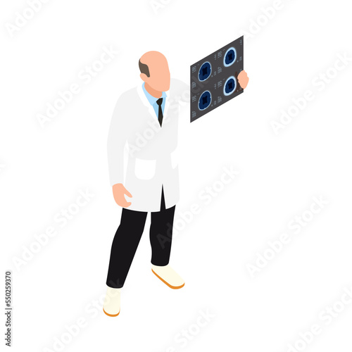 Doctor Brain Radiograms Composition