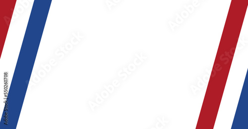 Netherlands flag flying on white background