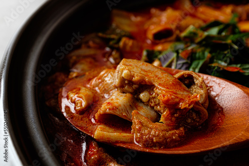 Spicy Hot Beef Chitterlings Hotpot photo