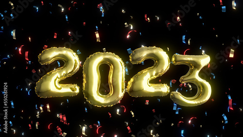 Happy New Year 2023 Christmas Background 