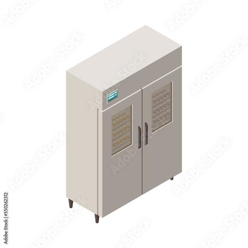 Pharmaceutical Closet Isometric Composition