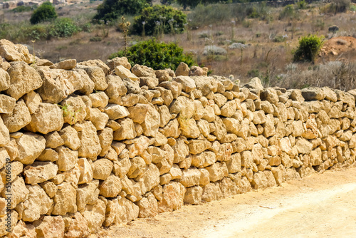 Ancient Grounds Stone Wall