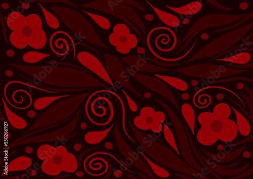 floral pattern wallpaper background design